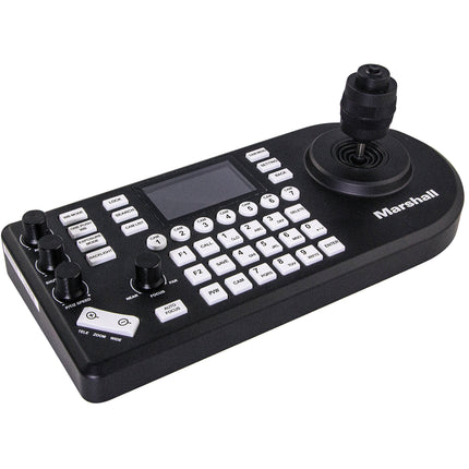 Marshall Electronics PTZ Cámara Controlador IP NDI Joystick LCD Pantalla