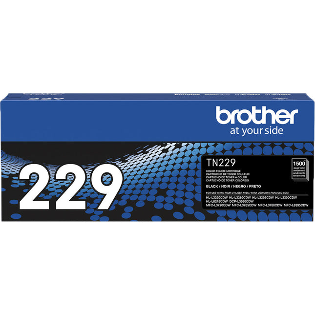 Brother TN229BK Tóner Negro Rendimiento Estándar para Impresoras Brother