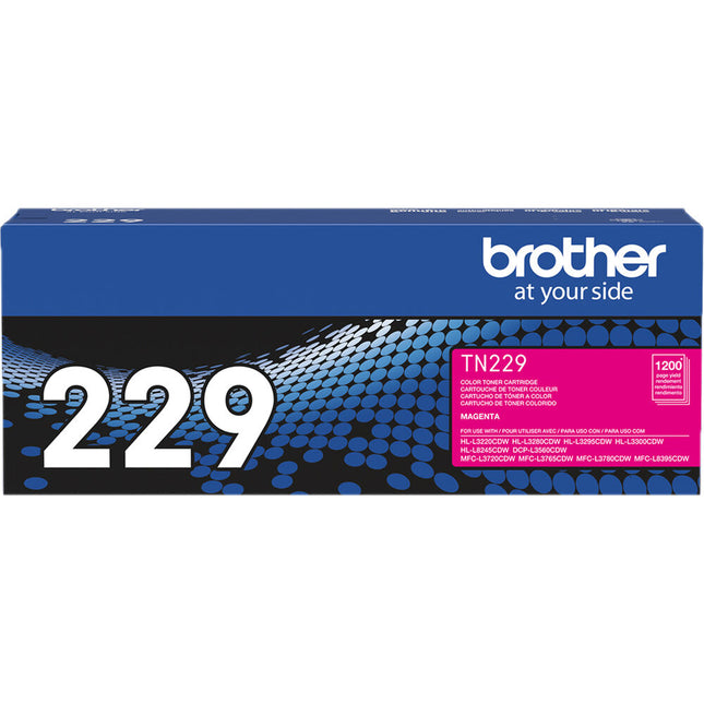 Brother TN229M Tóner Magenta para impresoras HL L3220CDW L3280CDW