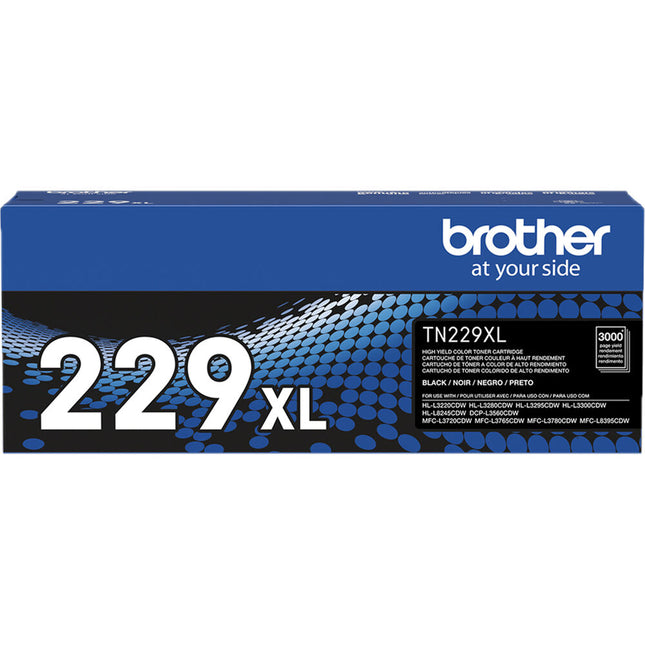 Tóner Brother TN229XLBK Negro Alta Capacidad para Impresoras Brother