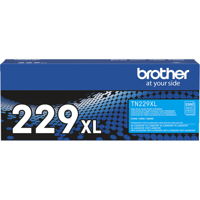 Brother TN229XLC Tóner Cian Alta Capacidad para Impresoras Brother