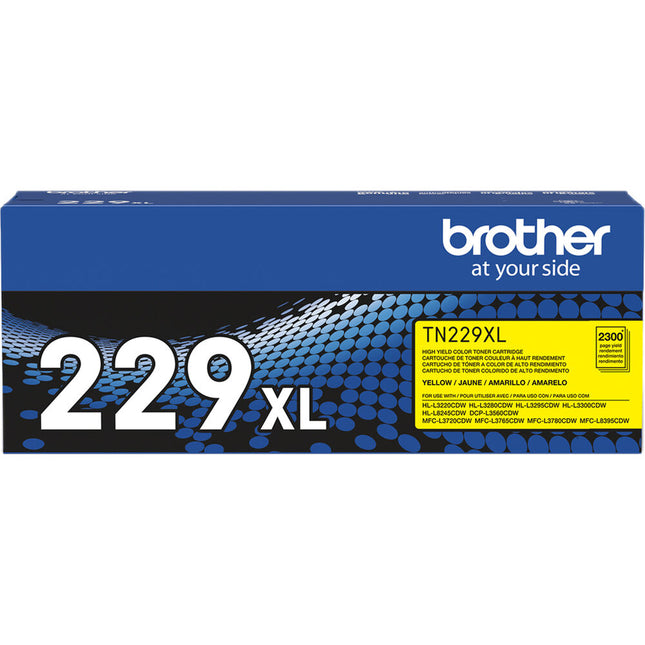 Brother TN229XLY Tóner amarillo de alto rendimiento para impresoras Brother HL-L3220CDW L3280CDW
