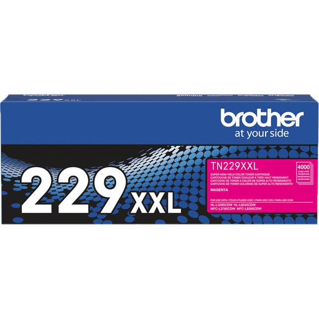 Brother TN229XXLM Tóner Magenta Super Alta Capacidad para Impresoras HL-L3295CDW MFC-L3780CDW
