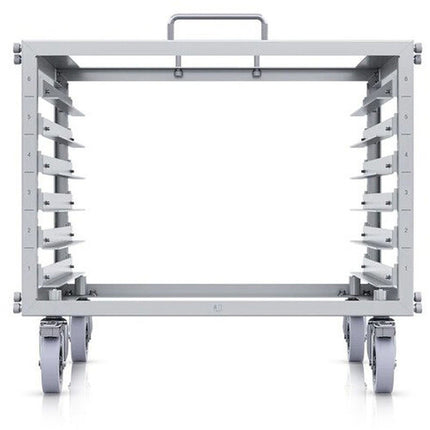 Ubiquiti Toolless Mini Rack 6 RU con ruedas bloqueables y asas de acero inoxidable