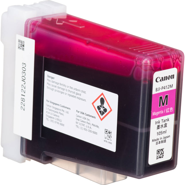 Canon BJI-P412 Tanque de Tinta Magenta Tinta a base de tinte