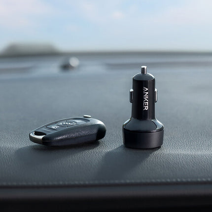 Anker PowerDrive 20W Cargador de Coche 2 Puertos USB-C y USB-A
