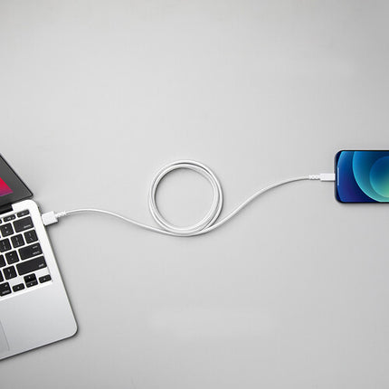 Anker Powerline Select+ Cable trenzado USB-A a Lightning 6 pies blanco MFi certificado