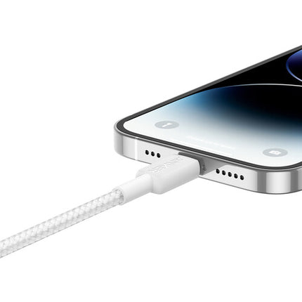 Anker Cable USB-C a Lightning Blanco 6 pies Trenzado Durable