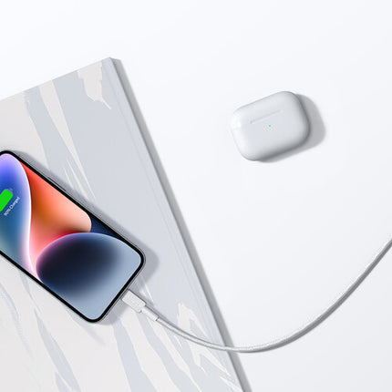 Anker Cable USB-C a Lightning Blanco 6 pies Trenzado Durable