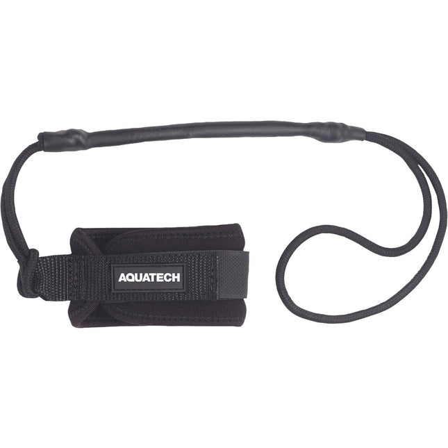AQUATECH Water Housing Leash Correa con Puño de Neopreno y Cable Trenzado