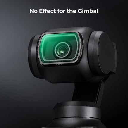 K&F Concept Nano-X Serie Filtro UV para DJI Osmo Pocket 3 Vidrio Óptico AGC y 28 Capas Nanorrevestimiento