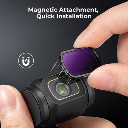 K&F Concept Nano-X Serie Filtros para DJI Osmo Pocket 3 ND4 ND8 ND16 ND32 vidrio óptico AGC