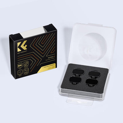 K&F Concept Nano-X Serie Filtros para DJI Osmo Pocket 3 ND4 ND8 ND16 ND32 vidrio óptico AGC