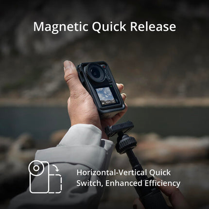 DJI Osmo Action 4 Cámara de acción con estabilización y accesorios para ciclismo