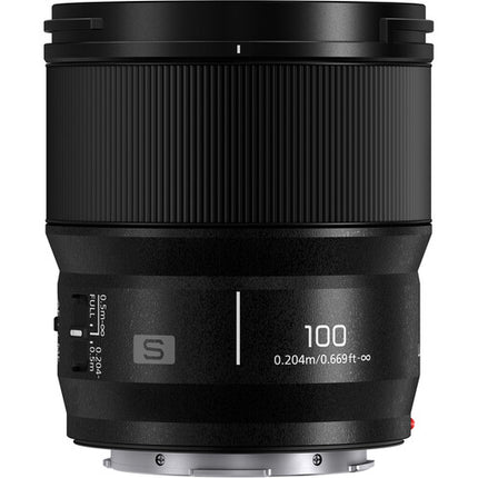 Panasonic LUMIX S 100mm f/2.8 Macro Objetivo Full-Frame con Filtro UV 67mm