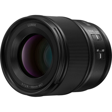 Panasonic LUMIX S 100mm f/2.8 Macro Objetivo Full-Frame con Filtro UV 67mm