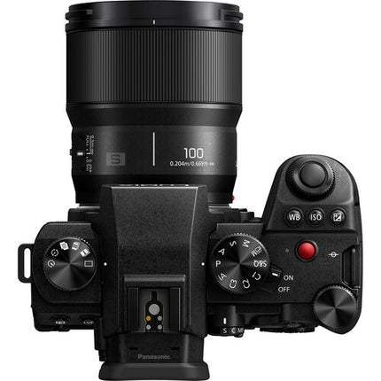 Panasonic LUMIX S 100mm f/2.8 Macro Objetivo Full-Frame con Filtro UV 67mm