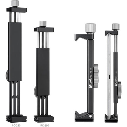 Leofoto PC-230 Soporte Ajustable para Smartphone y Tablet 5.4-9.1" con Placa Arca