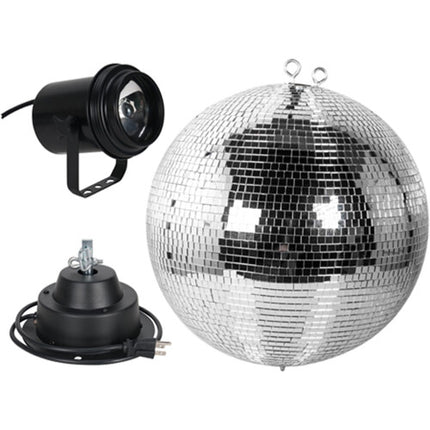 Eliminator Lighting M600EL Espejo Móvil 16" con Motor y Luz PAR