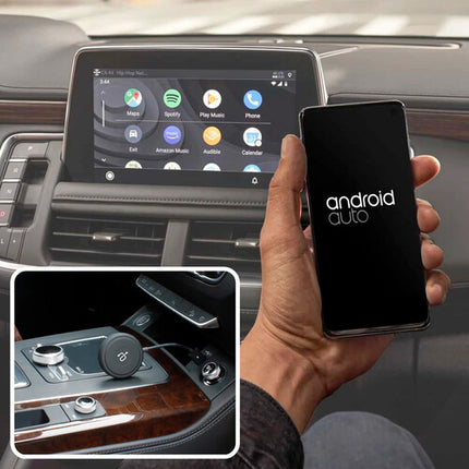 Aluratek Adaptador Android Auto 5 GHz USB-C Accesorio Inalámbrico