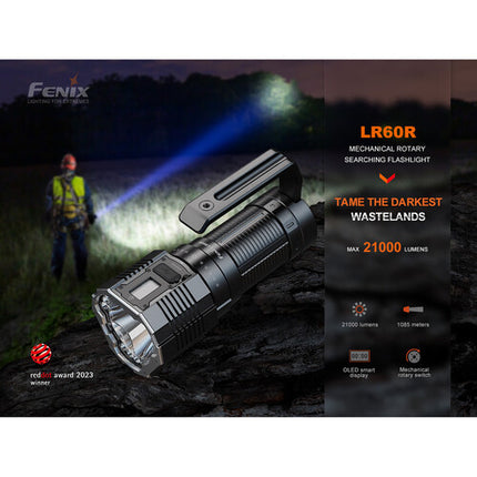 Fenix LR60R Linterna Recargable 21000 Lúmenes Batería 4000mAh USB-C
