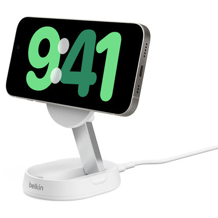 Belkin BoostCharge Pro Cargador Inalámbrico Magnético Convertible Qi2 15W Blanco