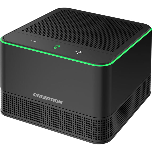 Crestron Flex Pod Altavoz y Micrófono Inalámbrico Cobertura 360° y Cancelación de Eco