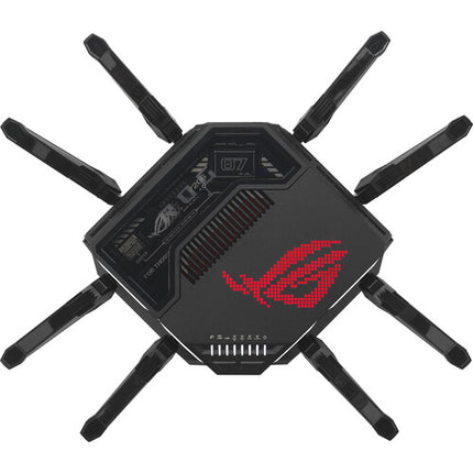 ASUS ROG Rapture GT-BE98 Pro Router Gaming Inalámbrico Quad-Band Wi-Fi 7 30 Gb/s 8 Antenas