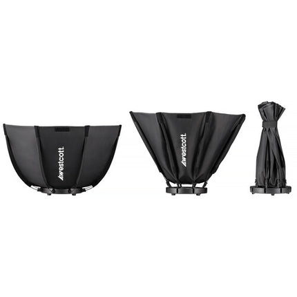 Westcott U60-B Luz LED Bicolor Kit 2 Luces 2950 Lux 3200-5600K con Octabox