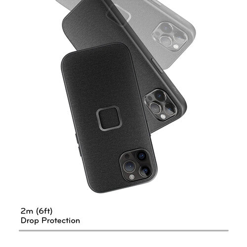 Peak Design Everyday Case V2 Funda para iPhone 15 Pro Max con Bumper Antichoque y Connector SlimLink