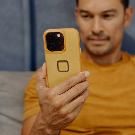Peak Design Everyday Case V2 para iPhone 15 Pro Sun con SlimLink y Bumper