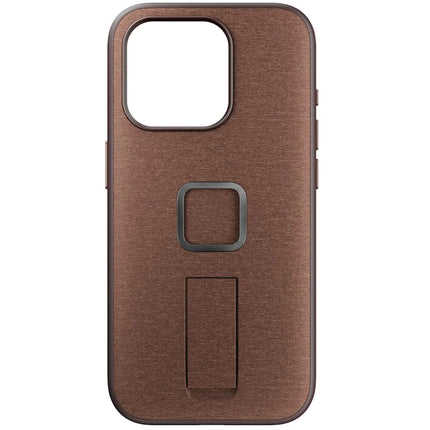 Peak Design Everyday Case para iPhone 15 Pro con Loop y botón V2 rojo