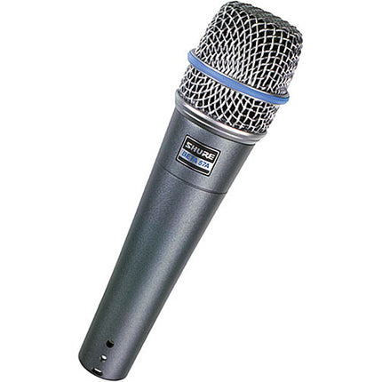 Shure Beta 57A Micrófono Dinámico Diseño Supercardioide con Bolsa y Adaptadores
