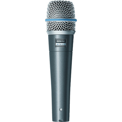 Shure Beta 57A Micrófono Dinámico Diseño Supercardioide con Bolsa y Adaptadores