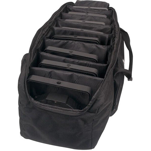 Eliminator Lighting MEGA FLAT PAK8 EP Kit con 8 Mega Par Profile EP LED 30° y 7 cables DMX