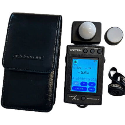 Spectra Cine PRO V medidor de exposición pantalla TFT 2.8 pulgadas USB-C con estuche y correa