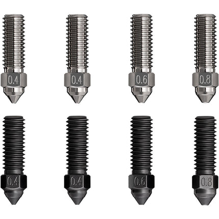 Creality K1 Kit de Boquillas para Impresoras 3D 0.4 0.6 0.8 mm