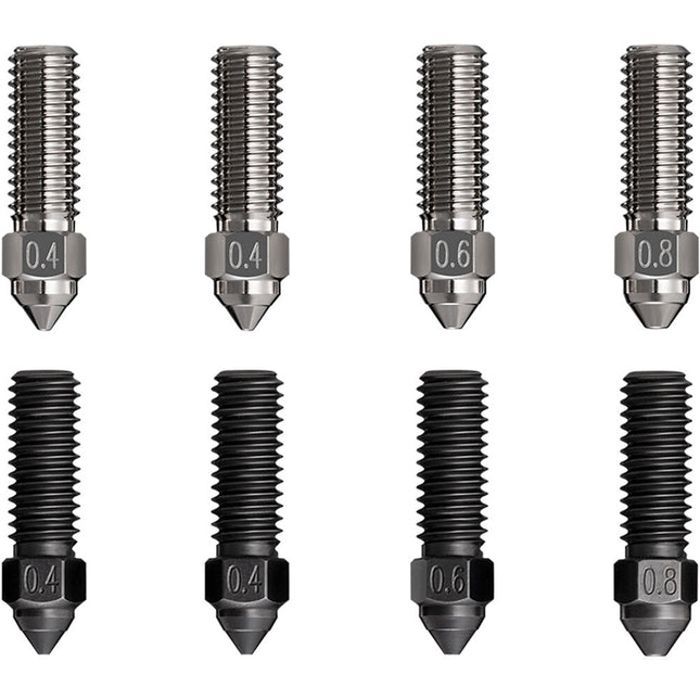 Creality K1 Kit de Boquillas para Impresoras 3D 0.4 0.6 0.8 mm