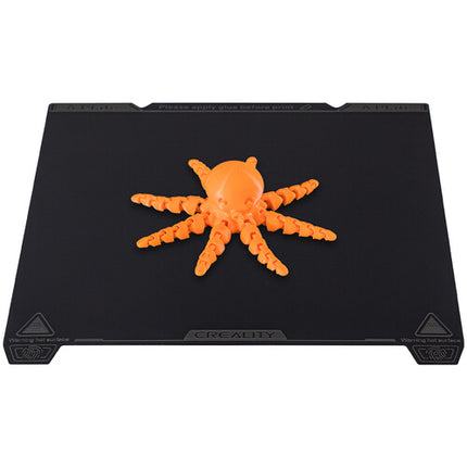 Creality K1 Smooth PEI Placa de Construcción Flexible 9.3x9.3 Pulgadas Fuerza Magnética