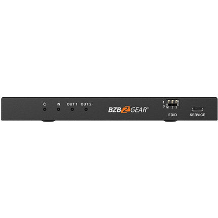 BZBGEAR Splitter HDMI 2.1 1x2 8K60 con Extraidor de Audio 40 Gb/s