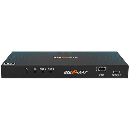 BZBGEAR Splitter HDMI 2.1 1x2 8K60 con Extraidor de Audio 40 Gb/s