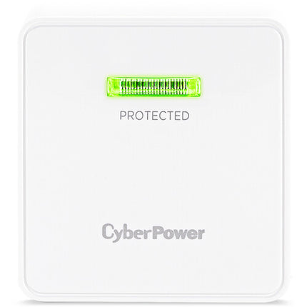CyberPower HT200W Protector de Sobretensión 2 Salidas 1500 Julios Compacto