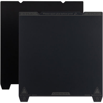 Creality K1 Max Smooth PEI placa de construcción 31.5x31 cm adhesión fuerte flexible