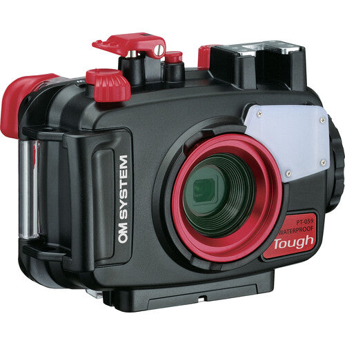 OM SYSTEM PT-059 Carcasa Subacuática para Tough TG-6 Profundidad 147 ft