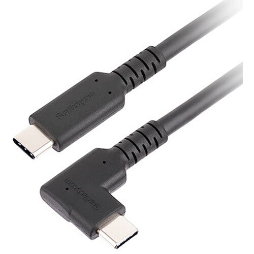 StarTech Cable USB-C Ángulo Recto 6' 4K 60Hz 100W PD
