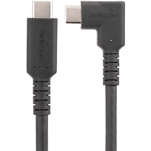 StarTech Cable USB-C Ángulo Recto 6' 4K 60Hz 100W PD