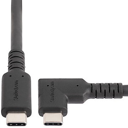 StarTech Cable USB-C Ángulo Recto 6' 4K 60Hz 100W PD