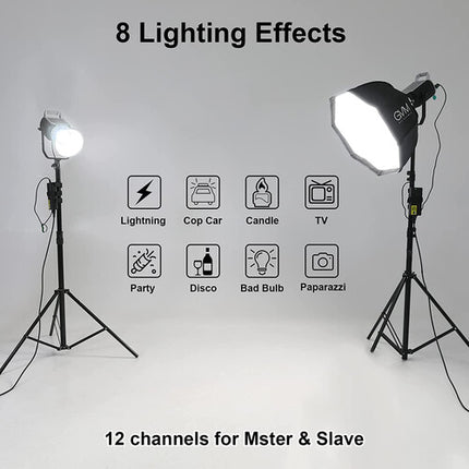 GVM SD300S Monoluz LED Luz Día 5600K 91,500 Lux Reflector Incluido