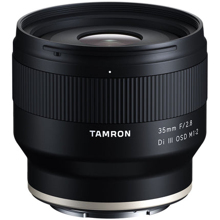 Objetivo Tamron 35mm f2.8 Di III OSD M 1:2 para Sony E con motor OSD y apertura f2.8 a f22