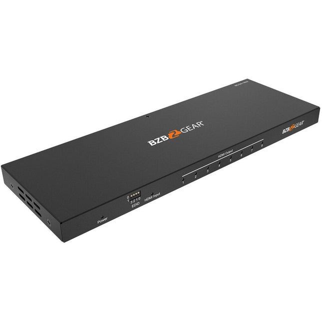 BZBGEAR BG-DA-18G2 Divisor HDMI Ultra Delgado 1x8 UHD 4K60 18 Gb/s